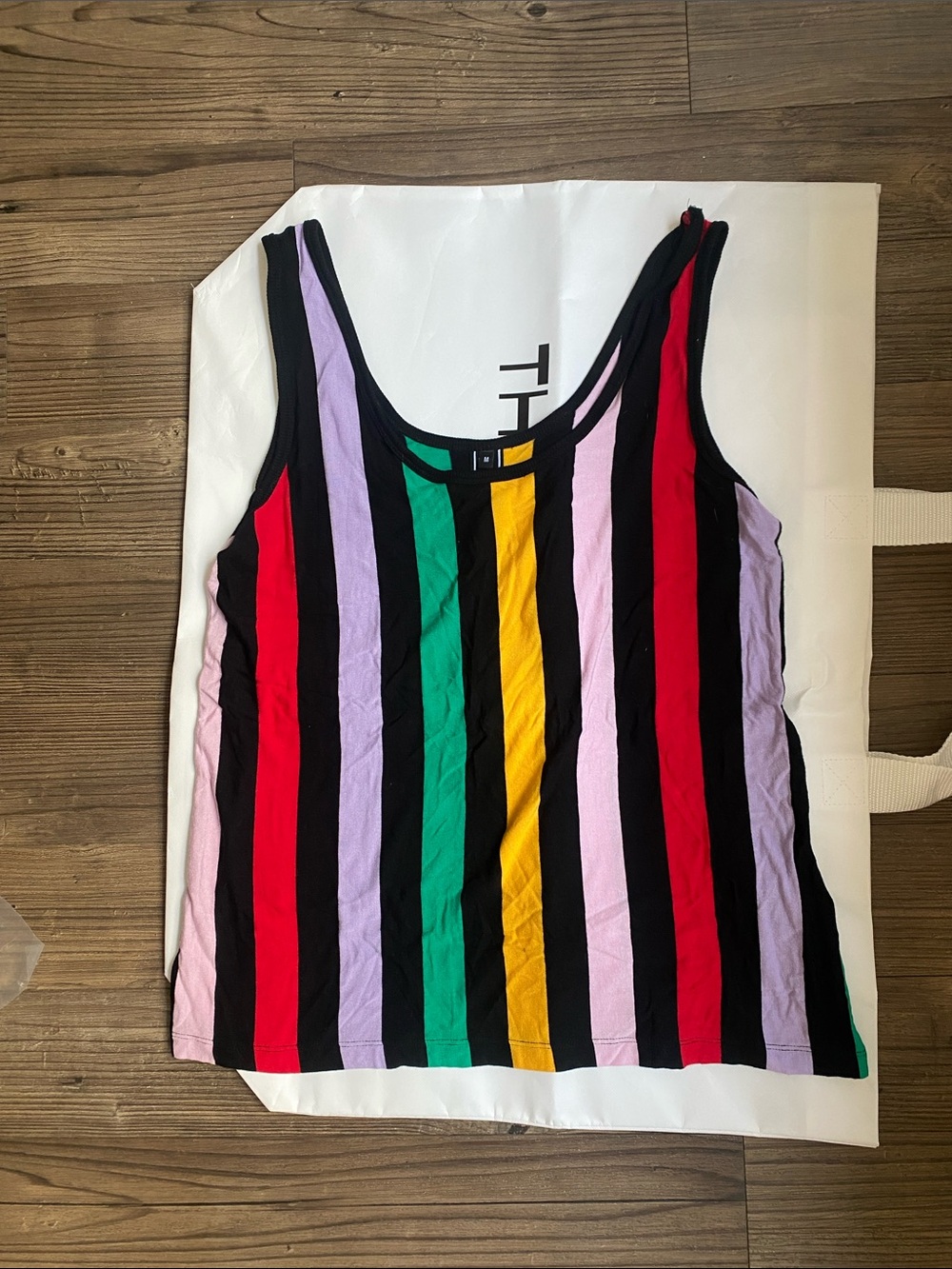 Women’s Multicolor Striped Tank Top
